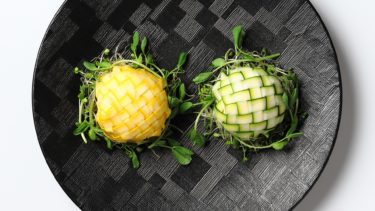 【動画】編み込みズッキーニの作り方